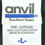 Anvil Men's Rob Zombie 2010 Tour Graphic Black Short Sleeve Shirt Size Large