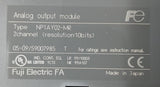 Fuji Electric NP1AY02-MR 2 Channel Analog Output Module