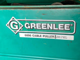 Greenlee 6006 Cable Puller 6500 LB Tugger w/ Storage Box