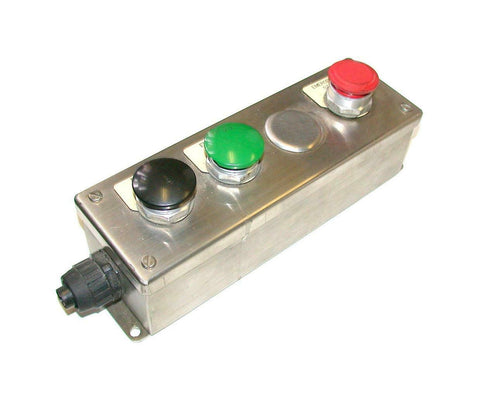 Hoffman  E-4PBSS6  Stainless Steel Pushbutton Station W/Allen Bradley Controls