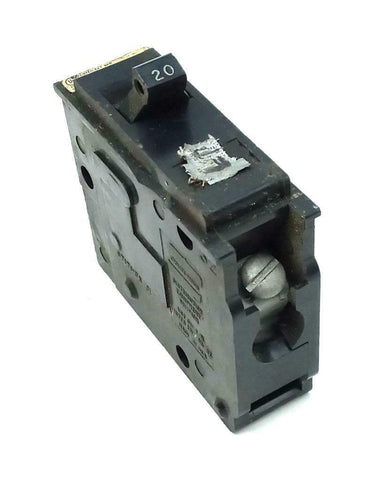 Crouse-Hinds MP120 1 Pole Molded Case Circuit Breaker 20A 120/240VAC