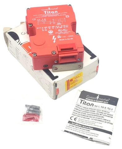 Guardmaster 827-271 Solenoid Locking Safety Switch Titan AC-DC F-Max = 2000N