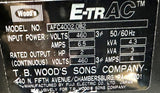 TB Woods AFC4002-0B2 E-Trac AC Inverter Drive 2 HP 460V 3 Phase 50/60 Hz