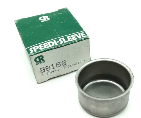 Chicago Rawhide 99168 Thin Wall Speedi Sleeve, 1.688" Shaft .563" Width; SS