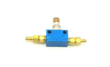 Festo GR-M5B  Flow Control Check Valve W/Swivel Barb Fittings 0.5-10 Bar
