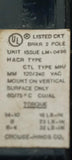 Crouse-Hinds MH230 2 Pole Circuit Breaker 30A 240VAC Vertical