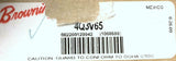 Browning 4Q3V65 V-Belt Pulley 3V Belt Section 4 Groove 6.45" Pitch 6.50" OD
