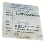 Ansaldo  SVVD006FANN  3-Phase Variable Frequency AC Drive 2.2 KW 3 HP