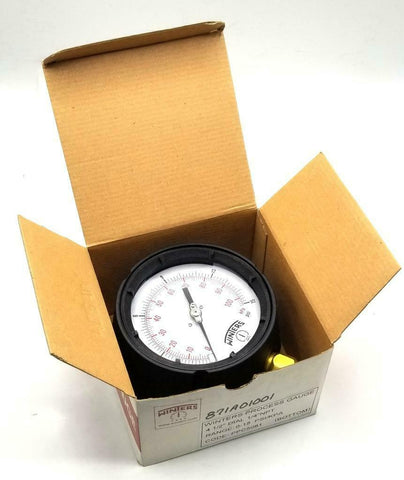 Winters PPC5081 Pressure Gauge 4.5" Face 1/4" NPT 0-15 PSI (2 Available)