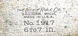 Lufkin Rule No. 1917 Mechanical Outside Micrometer 6-7" .001" Graduation