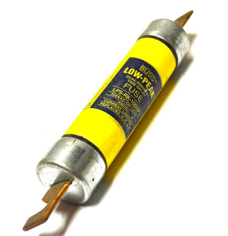 LOW-PEAK LSP-RK-100SP TIME DELAY DUAL ELEMENT FUSE 600 VAC