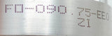 Bimba Flat-1 FO-090.75-EE0 Pneumatic Air Cylinder 2" Bore .75" Stroke