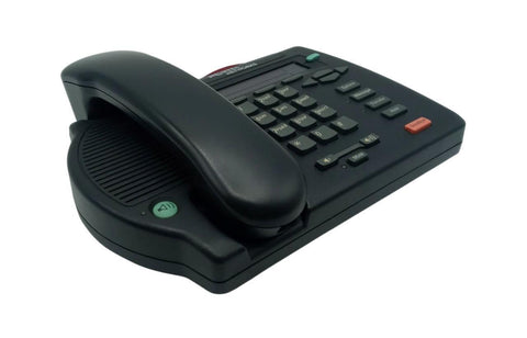 Nortel M3902 Single Line Corded Telephone W/ Display NTMN32GA70 - Charcoal