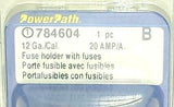 New Federal Mogul Powerpath  784604   In-Line Fuse Holder 20 Amp