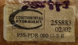 Continental Hydraulics P5S-PDB-080-G-S-B Reducing Valve (2 Available)