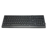 Lenovo Model SK-8823 Slim Black Wired Computer Keyboard For PC/Desktop