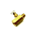 New Deltrol Pneu-Trol  NMF 20 BK Brass Needle Shutoff Valve 1/4 NPT