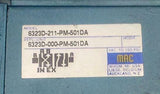 New Mac  6323D-211-PM-501DA  Solenoid Valve W/Manifold 24 VDC 6.0 Watts