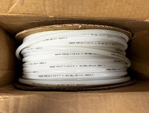 Parker Parflex NN-6-050 Nylon Tubing 3/8 OD X .050 Wall 250 PSI 250 Ft 425319-3