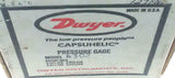New Dwyer Instruments  4302  Capsuhelic  Pressure Gauge Made in USA