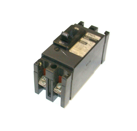 FUJI ELECTRIC 2-POLE 15 AMP CIRCUIT BREAKER 220 VAC MODEL  SA32/15