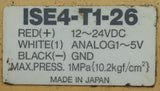 SMC ISE4-T1-26 Digital Pressure Switch 12-24VDC 1MPa Max Pressure