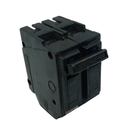 General Electric THQAL21100 2 Pole Circuit Breaker 100A 120/240VAC 1 PH Plug-In