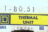Square D B0.51 Overload Thermal Unit Heating Element (10 Available)