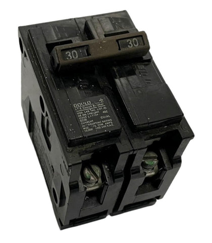 Gould I-T-E Q230 2 Pole Circuit Breaker 30A 120/240V 60HZ Plug-In