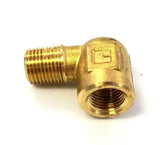 Parker X1202P-2-2 Brass Street Elbow 1/8"FE X 1/8" Male (25 Available)