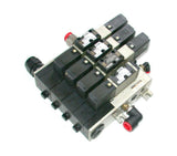 SMC NVFS22005FZ  NVFS2500-5FZ  NVFS2100-5F SOLENOID VALVE ASSEMBLY 1/4 NPT PORTS