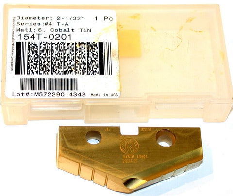 Allied Machine Original T-A 2 1/32" Carbide Spade Drilling Insert 154T-0201