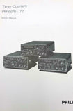 Philips PM 6670 Timer-Counter Service Manual