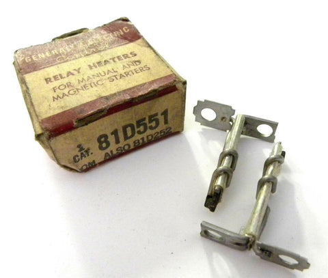 BRAND NEW GENERAL ELECTRIC GE OVERLOAD THERMAL UNIT HEATING ELEMENT MODEL 81D551