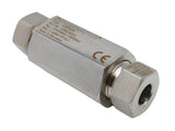 Maximator 65F6H Stainless Steel Straight Coupling 1/2" NPT 65,000 PSI