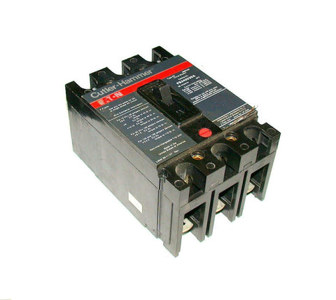 CUTLER-HAMMER CIRCUIT BREAKER 30 AMP 3-POLE 480 VAC W/O LUGS MODEL FS340030A