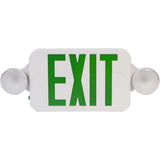 Morris Products 73042 Green LED Exit Emergency Light 33 Lumens (4 Available)