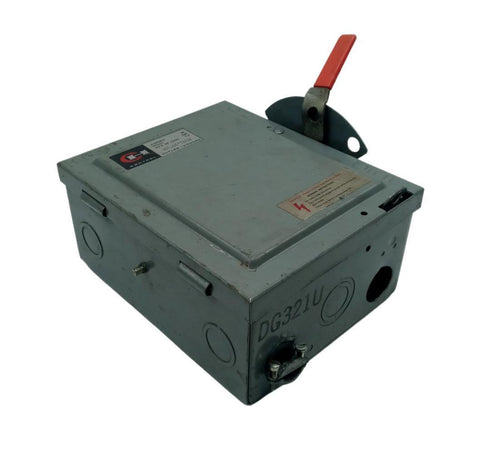 Cutler-Hammer DG321U 30A Safety Switch 3 Pole 240VAC