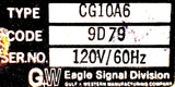 Eagle Signal 1005-71-5 Time Delay Relay (Lot of 2) 24V 10W Type CG10A6 50Hz