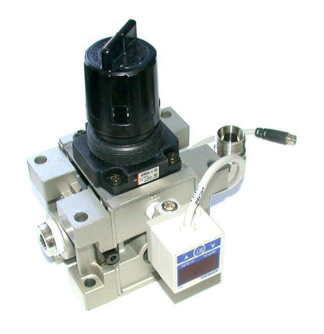 SMC  NARM3000-A-N03  IPNEUMATIC MANIFOLD AIR PRESSURE REGULATOR W/ADSENS P/E