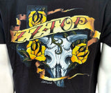 Men's ZZ Top That Little Ol' Band From Texas Black Short Sleeve Shirt Size Large