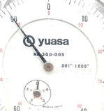 Yuasa 300-005 Dial Indicator Gage .001" - 1.000" Inpsection & Case