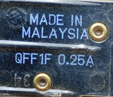 Northern Telecom QFF1F Indicating Alarm Fuse 0.25A - Pack of (6)