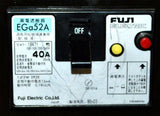 FUGI ELECTRIC EGA52A POWER SWITCH 40 AMPS 100/200-240 VAC (2 AVAILABLE)