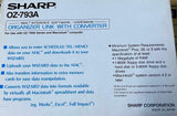 Sharp OZ-793A Mac Interface Software Organizer Link with Converter For OZ-7000