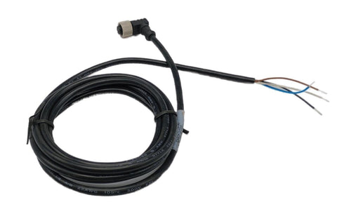 Banner Engineering MQDC-406RA Single Ended Cordset M12F To Pigtail PVC 2M Length