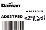Daman AD03TPSD Tapping Plate