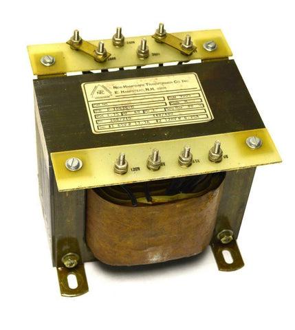 NEW HAMPSHIRE TRANSFORMER CO. P-10626-D TRANSFORMER 1.75 KVA 208/240 448/480 PRI