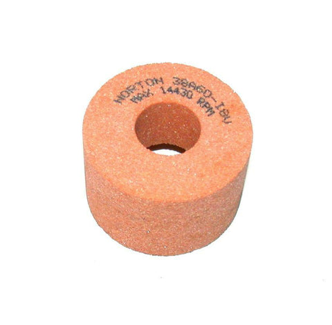 NEW NORTON  38A60-I8V  ORANGE GRINDING WHEEL 2-1/4" DIAMETER 14,430 RPM