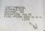 Continental Hydraulics P10L-PD50-080-G-S-A-1299 Reducing Valve